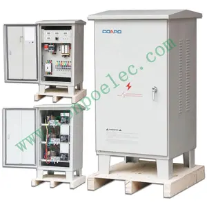 6KVA/10/15/20/30/40/45/50/60KVA ~ 100KVA IP54 ، IP65 في الهواء الطلق للماء أجهزة AC منظم جهد كهربائي أوتوماتيكي استقرار AVR