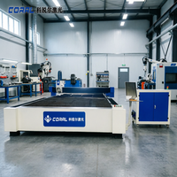 Machine de découpe laser à fibre CNC à plateforme unique CORAL CRL-4020A 3000W pour la découpe de tôles métalliques avec système de contrôle Cypcut