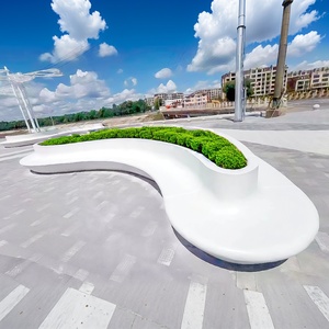 GRC Outdoor <b>Leisure</b> Seat & Fiberglass Stool for School Park Customized Guangdong Province - Product Image 5