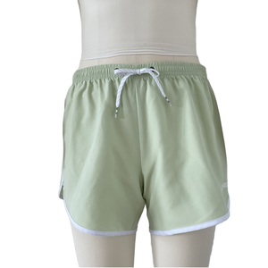 Shorts de bain en toile imperméable de style vintage pour femmes, taille élastique, séchage rapide, motif pour la plage et la <span class=keywords><strong>piscine</strong></span> - Product Image 2