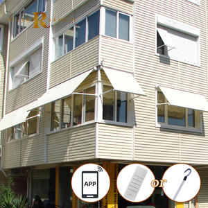 Nhiệm vụ nặng nề ngoài trời cơ giới cửa sổ dù để che nắng với tùy chỉnh 1m-3M chiều rộng cao cấp điện dọc có thể thu vào thả cánh tay mái hiên - Product Image 2