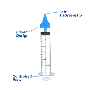 <span class=keywords><strong>Seringue</strong></span> de nettoyage d'oreilles en silicone à triple flux pour nourrissons, dispositif sûr pour le <span class=keywords><strong>lavage</strong></span> des oreilles et du <span class=keywords><strong>nez</strong></span>, produit de soin pour bébés - Product Image 1