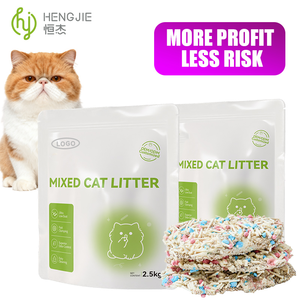 Litière pour chat en tofu biodégradable, écologique, à agglomération rapide, longue durée, 12L, à base <span class=keywords><strong>de</strong></span> soja avec contrôle des odeurs, qualité ODM/OEM - Product Image 2