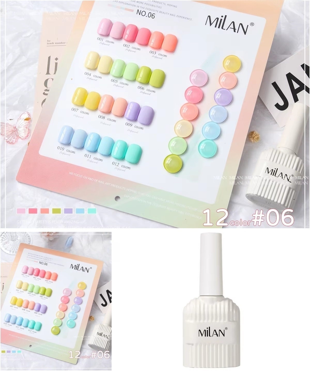 Paradis des bonbons 12 couleurs