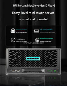 Vente en gros de tout nouveau HPE Microserver G10 PLUS V2 personnalisable Intel Xeon Pentium DDR4 Workstation Mini Storage Tower Server - Product Image 4