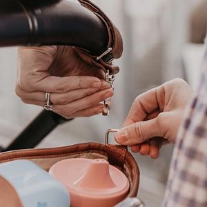 سعر الجملة عربة مومى منظم حفاضات الطفل الصين بالجملة حفاضات العلبة حقيبة سفر - Product Image 5