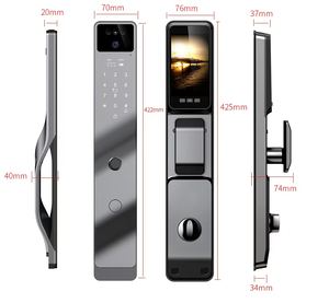 Máy ảnh intercom 3D Mặt Mã thẻ vân tay thông minh khóa cửa video giám sát với Tây Ban Nha Arabic ngôn ngữ - Product Image 4