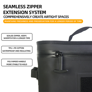 กระเป๋าเก็บความเย็น TPU แบบพกพากันรั่ว, กระเป๋าเก็บความเย็นแบบนิ่มกันน้ำพับเก็บได้ - Product Image 3