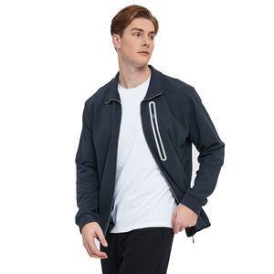 Nuovo Design primavera vestiti per gli uomini impermeabile con cerniera e cerniera personalizzata giacca capospalla <span class=keywords><strong>da</strong></span> <span class=keywords><strong>lavoro</strong></span> per gli uomini - Product Image 3
