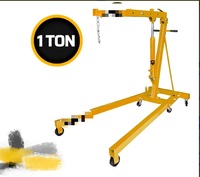 Petit porte-moteur de voiture monté sur grue, capacité de charge 1 tonne