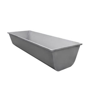 4m de longueur en acier inoxydable mouton ferme équipement alimentaire mangeoire auge alimentation animale auge en métal - Product Image 5