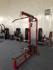 Combo-Maschine mit hoher Riemens cheibe und niedriger Reihe für das kommerzielle Fitness studio - Product Image 5