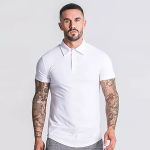 Nueva Camisa de Manga Corta para Hombre, Talla Grande, Diseño Liso, Estilo Casual de Negocios, Color en Contraste, Transpirable, 100% Algodón - Product Image 6
