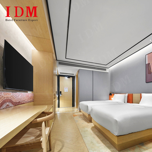 الأكثر مبيعًا من مصنع IDM غرفة فندق رئيسية حديثة فاخرة غرفة خشبية لأثاث الفندق - Product Image 2