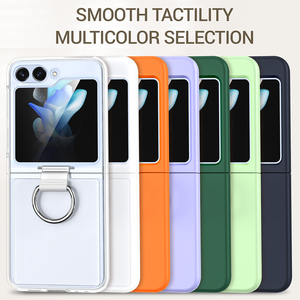 Funda protectora para teléfono con Finger Loop Hard PC Handheld Case con soporte para anillo para Samsung <span class=keywords><strong>Z</strong></span> <span class=keywords><strong>Flip</strong></span> 5 4 <span class=keywords><strong>3</strong></span> - Product Image 6