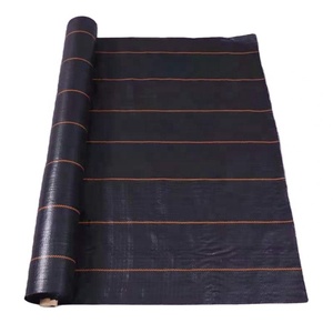 Weed Control Mat High Permeability Black And Green Weed Control Mat Woven Roving Agricultural Ground Cover