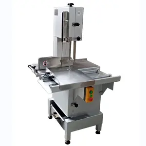 Stainless steel electric butcher meat bone saw machine meat band saw