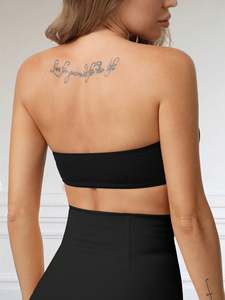 Soutien-gorge sans bretelles d'été pour femmes, ensemble de lingerie bralette <span class=keywords><strong>tube</strong></span>, brassières pour femme, hauts bandeau dos nu, sous-vêtements débardeur - Product Image 3