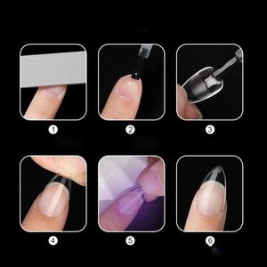 <span class=keywords><strong>Nailpop</strong></span> 240ชิ้นโปรเล็บอะคริลิคสำหรับร้านเสริมสวยชุดแต่งเล็บขนาดกลางปลายเล็บทรงอัลมอนด์ - Product Image 2