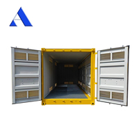 Conteneur de stockage de produits chimiques ACE de 20 pieds avec porte latérale ouverte pour marchandises dangereuses, conteneur d'expédition de 20 pieds à vendre