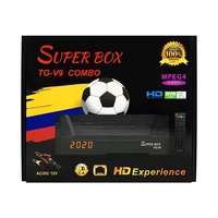 Receptor de TV de Alta Definición Quad Core T2S2 con Puerto Ethernet y WiFi Lanqi, Sistema Operativo Android 15, 1920x1080, en Stock