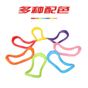 วงแหวนโยคะไคเวย์  สายรัดออกกำลังกายแบบพกพา ทำจากวัสดุ ABS สำหรับผู้หญิง ใช้สำหรับฟิตเนส ออกกำลังกาย นวดเพื่อสุขภาพ พิลาทิส และยืดกล้ามเนื้อ - Product Image 4