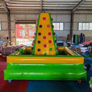 4*4*4 मीटर गर्म बिक्री वाणिज्यिक pvc inflatable महल रॉक चढ़ाई दीवार मनोरंजन खेल वयस्कों और बच्चों के लिए - Product Image 2
