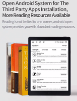 Meebook بوصة Android 11 تعلم الكمبيوتر اللوحي تقنية الحبر الإلكتروني ، مساحة تخزين 3 جيجابايت ذاكرة رام 64 جيجابايت للتعليم