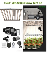 BAVAGREEN 800W LM301H EVO Lampe de culture LED commerciale en aluminium à spectre complet UV IR pour la floraison, l'horticulture, les serres et les growbox