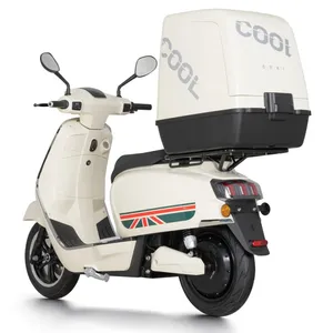 Cheap New Long Rnage Electric Moped Scooter Pizza Delivery Food Fast Electric Motorcycle For Food Cargo Delivery