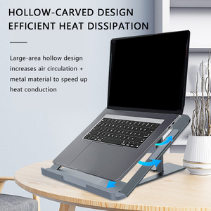 Thương Hiệu Mới Máy Tính Xách Tay Đứng Màn Hình Đứng Có Thể Điều Chỉnh Cao Cấp Máy Tính Xách Tay PC Bạc Nhôm Ns10 Pro Xách Tay Máy Tính Xách Tay Chủ - Product Image 2