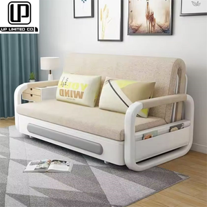 أريكة معدنية منزلية صغيرة للطلاب الجامعيين عالية الجودة للبيع بالجملة ، مسند ذراع في غرفة المعيشة قابلة للطي ، - Product Image 2