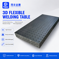 Table de soudage 3D en fonte nitrurée avancée, système modulaire flexible pour l'assemblage et la jonction de métaux de haute précision