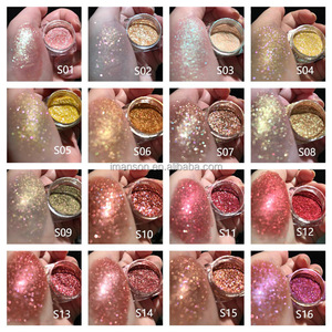 Nouvel arrivage de fard à paupières paillettes poudre libre bas prix diamant Duo-chrome multichrome brillant Pigment poussière maquillage pour les yeux beauté - Product Image 4