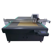 Máquina de Corte de Cartón Automática CNC, Cortadora de Papel con Cuchilla Oscilante, Plotter de Corte Plano para Cartón