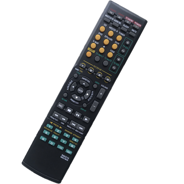 Power Amplifier Remote Controller for YAMAHA RAV315 HTR-6230 HTR-6130 RX-v430