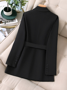 <span class=keywords><strong>Cintura</strong></span> Elegante Retrò di Alta Qualità Prodotta <span class=keywords><strong>in</strong></span> Fabbrica, Nera, per Abiti da Lavoro Formali da Donna - Product Image 4