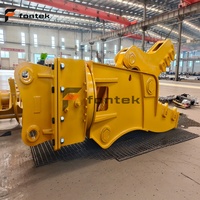 Pulvérisateur hydraulique rotatif FONTEK pour excavatrice de 20 tonnes
