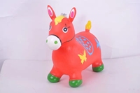 Cheval gonflable de Style japonais, cheval à saut avec son de cheval
