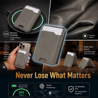 Tarjetero con Localizador GPS para Cartera, Antipérdida, para Licencia de Conducir, Tarjeta de Crédito, Efectivo, con Logotipo Personalizado, Color y Certificación