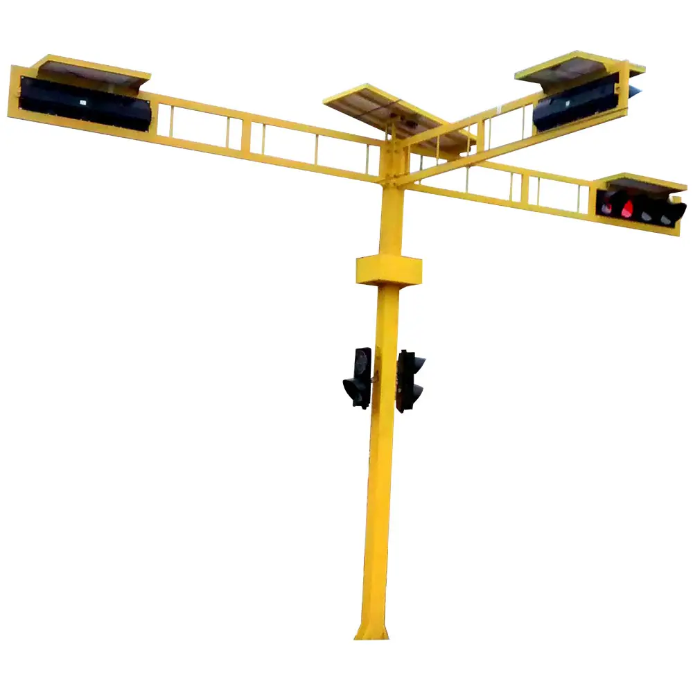 High quality Q235 metal traffic signal and lamp Pole traffic light Pole