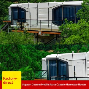 Pavillon mobile de prélèvement d'acide nucléique, multifonctionnel, pour prévention, travail, hébergement, maison mobile, préfabriqué, avec système de levage - Product Image 1