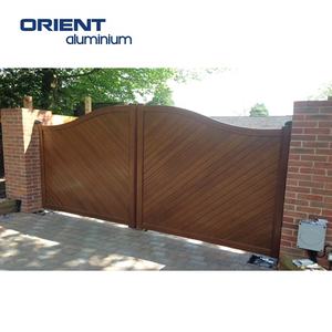 Conceptions de portes principales pliantes motorisées modernes en métal Porte d'allée pliante automatique en aluminium de haute qualité pour la maison Villa - Product Image 6