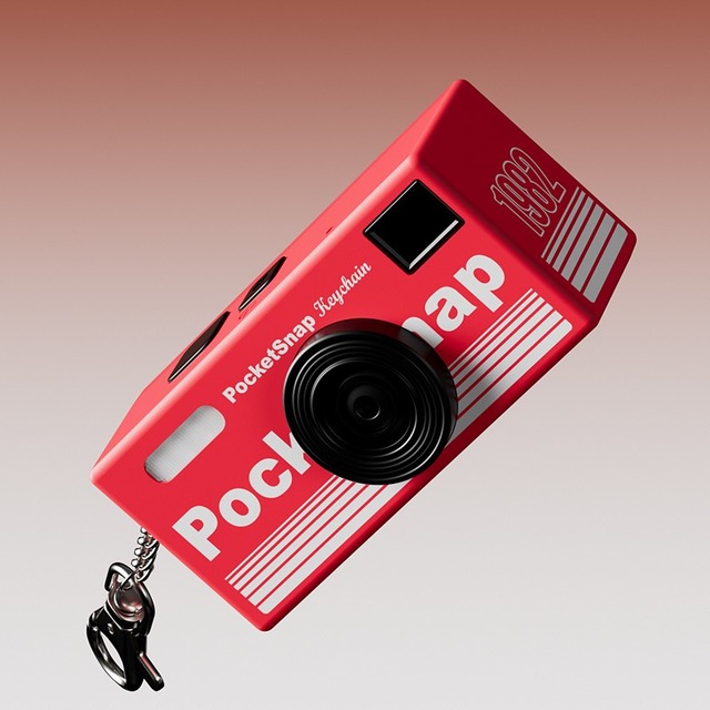 Mini Digital Camera with Classic Film Look-Square Proportions Stripe Decals 2.0 LCD 8 Colors Recording Function up to 128GB