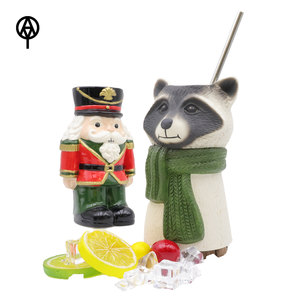 Vente en gros <span class=keywords><strong>Tasse</strong></span> à cocktail en céramique personnalisée <span class=keywords><strong>Casse</strong></span>-<span class=keywords><strong>Noisette</strong></span> Soldat Design <span class=keywords><strong>Tasse</strong></span> Tiki pour les fêtes de fin d'année - Product Image 1