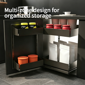 Organizador de Gabinete Extraíble para <span class=keywords><strong>Armario</strong></span> de Dormitorio y Almacenamiento Interior de Artículos Pequeños - Product Image 1