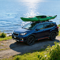Nouveau support de toit universel pour kayak de type J, noir, capacité de 150 lb, support robuste en forme de J pour kayak/canoë/planche de surf/SUP, barre transversale