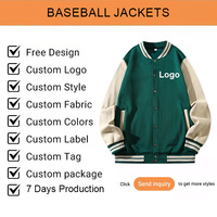 Ventes en gros d'usine, vestes de baseball personnalisées pour hommes et femmes, sweat-shirts brodés de style campus, adaptés aux hommes et aux femmes