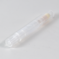 Correcteur de Teint Portable en Gel Crème Facile à Utiliser 4ml, Stylo Cosmétique Vide à Tête de Pinceau en Caoutchouc et Éponge Floquée par KINPACK
