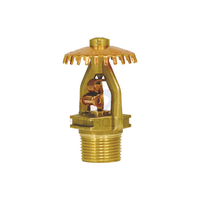   199 NFPA 13 K16.8 Arroseur vertical de réponse rapide, accessoire d'équipement de lutte contre l'incendie conforme à la norme CMDA